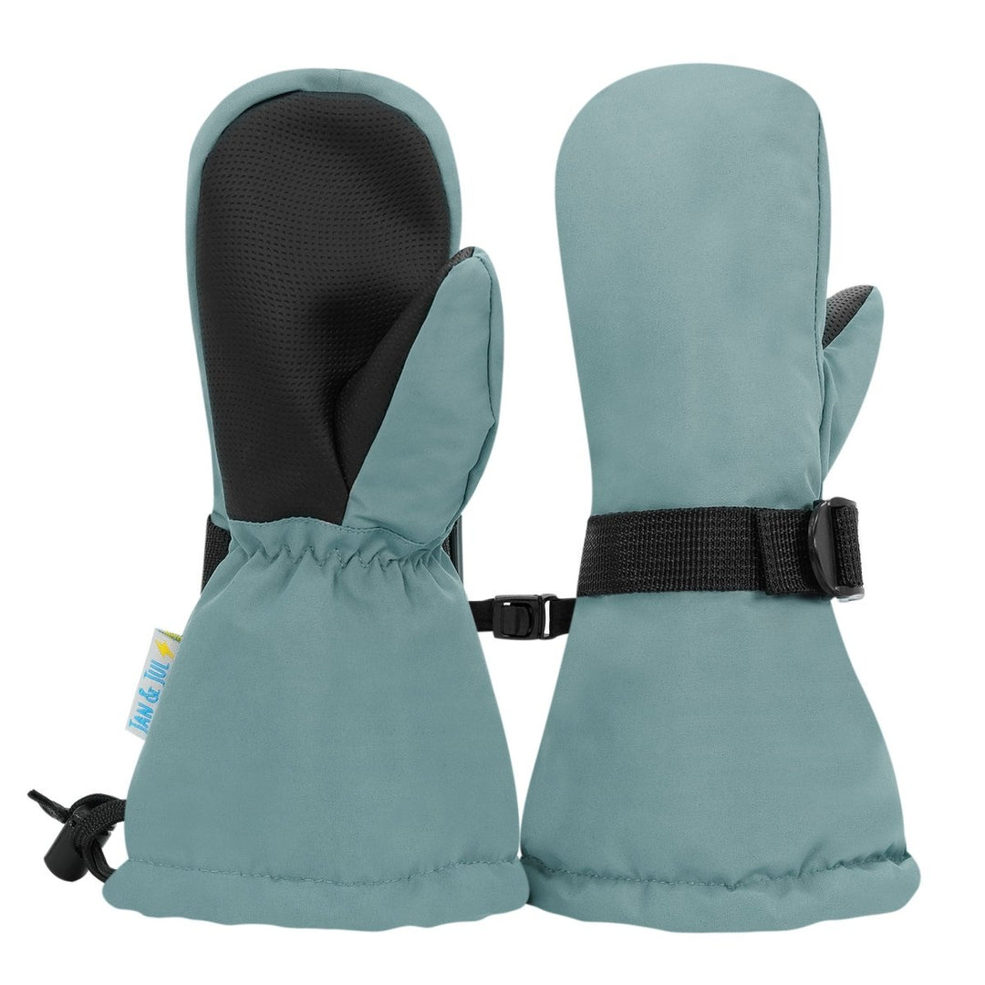 Jan & Jul Toasty-Dry Waterproof Snow Mittens – Dark Spruce - Nest and Sprout-Jan & Jul