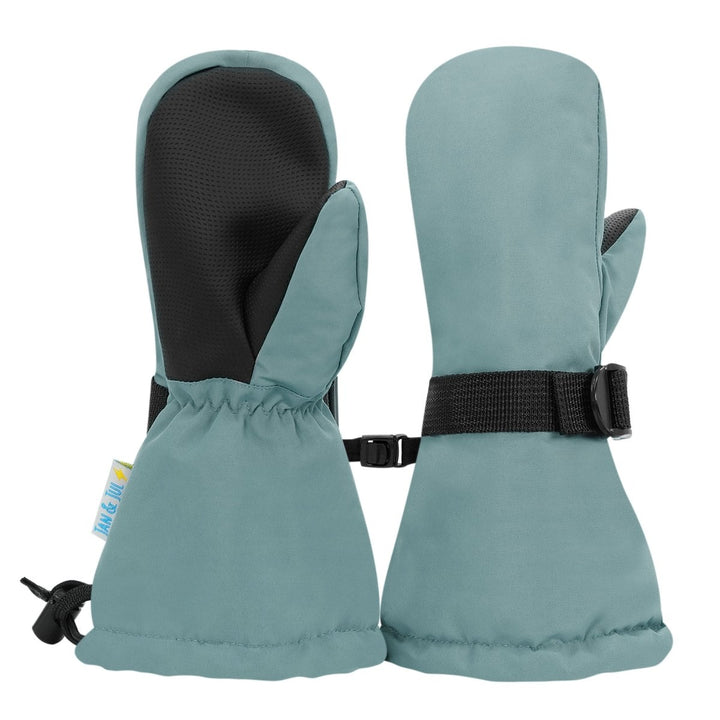 Jan & Jul Toasty-Dry Waterproof Snow Mittens – Dark Spruce - Nest and Sprout-Jan & Jul