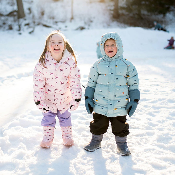 Jan & Jul Toasty-Dry Waterproof Snow Mittens – Dark Spruce - Nest and Sprout-Jan & Jul