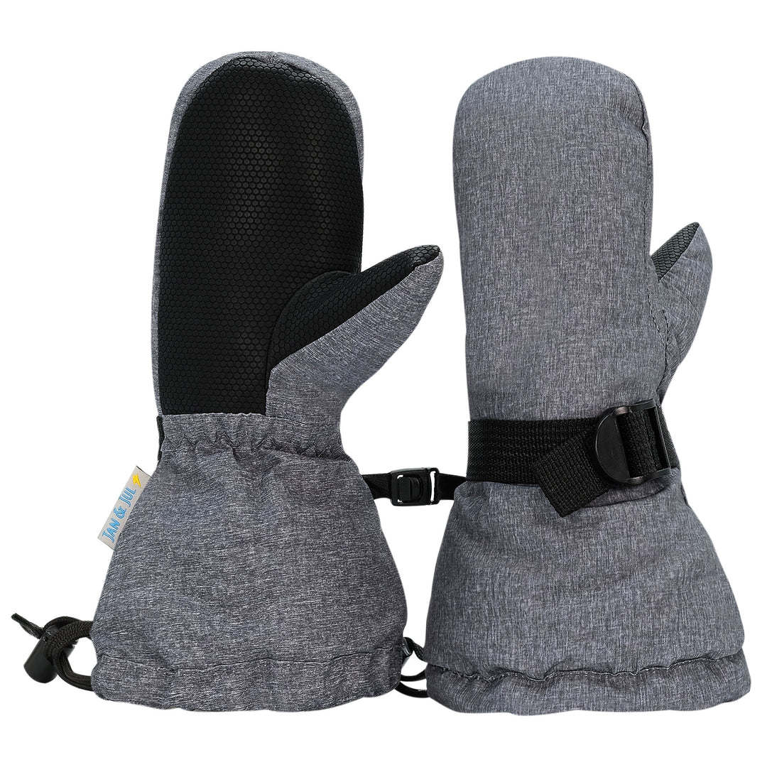 Jan & Jul Toasty-Dry Waterproof Mitten | Heather Grey