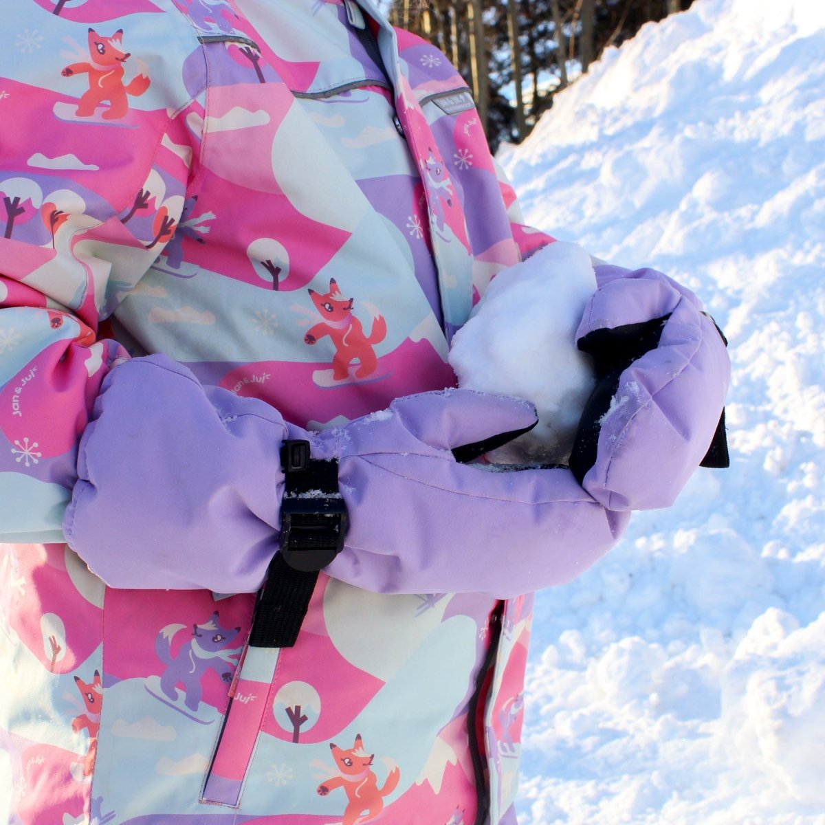 Jan & Jul Toasty-Dry Waterproof Snow Mittens – Lavender - Nest and Sprout-Jan & Jul