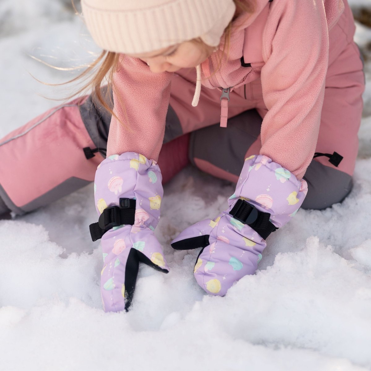 Jan & Jul Toasty-Dry Waterproof Snow Mittens – Macarons - Nest and Sprout-Jan & Jul