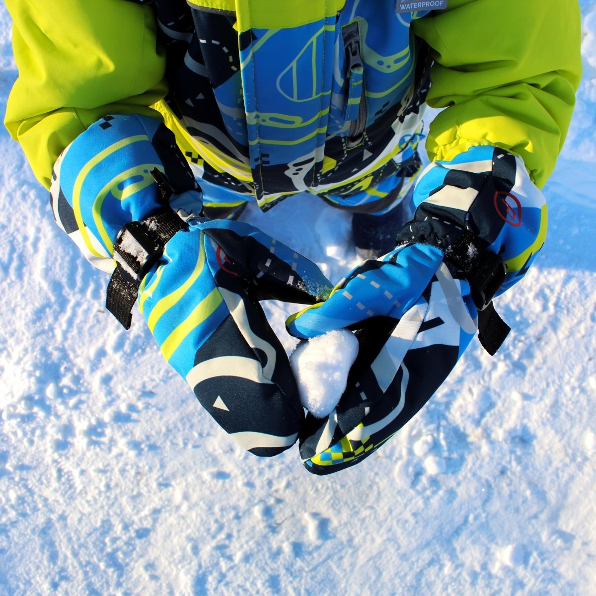 Jan & Jul Toasty-Dry Waterproof Snow Mittens – Trailblazers - Nest and Sprout-Jan & Jul