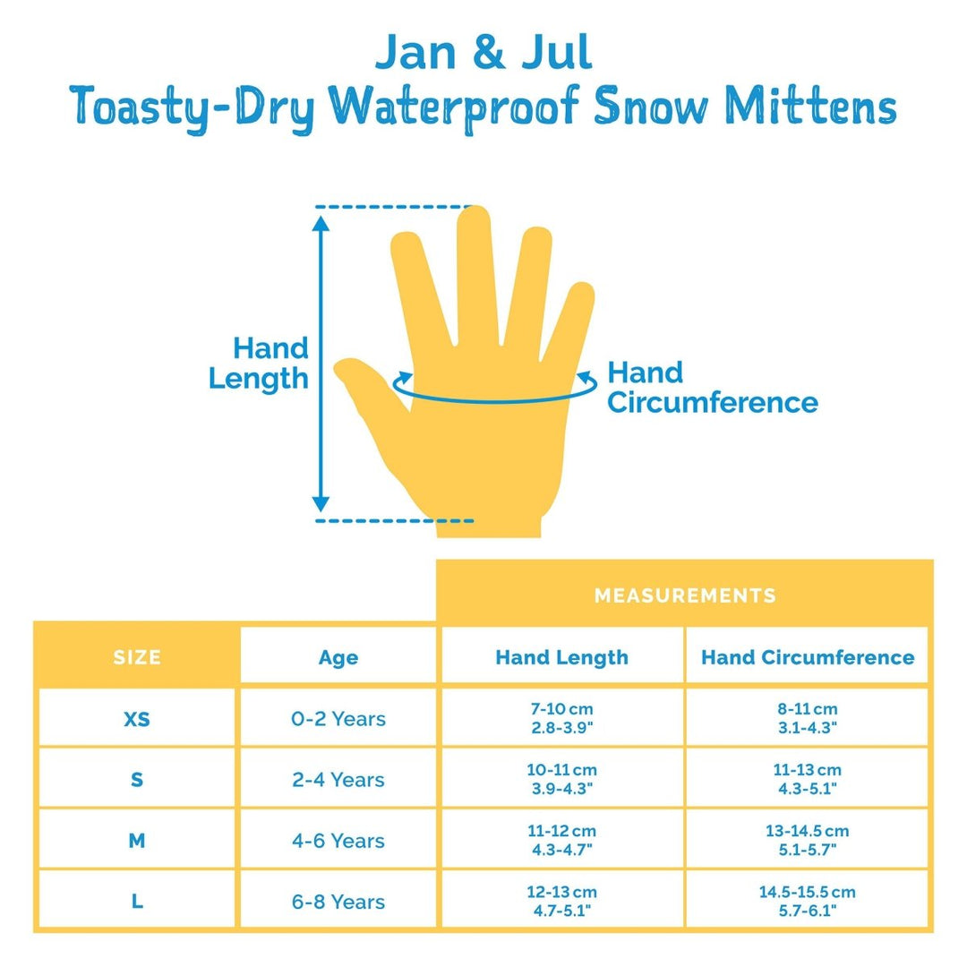 Jan & Jul Toasty-Dry Waterproof Snow Mittens – Dusty Pink