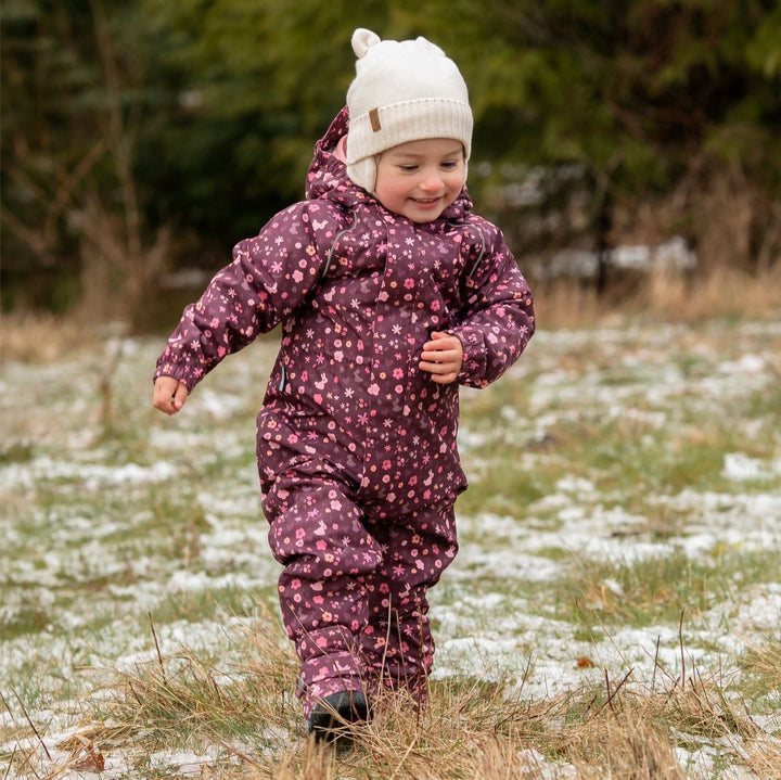 Jan & Jul Cozy-Dry Rain Play Suit (fleece lined) – Bunny Blooms - Nest and Sprout-Jan & Jul