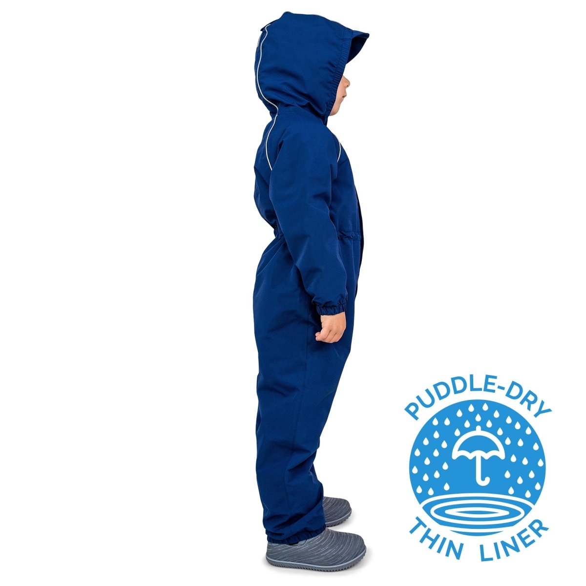 Jan & Jul Puddle Dry Rain Suit | Nebula Blue - Nest and Sprout - Jan & Jul