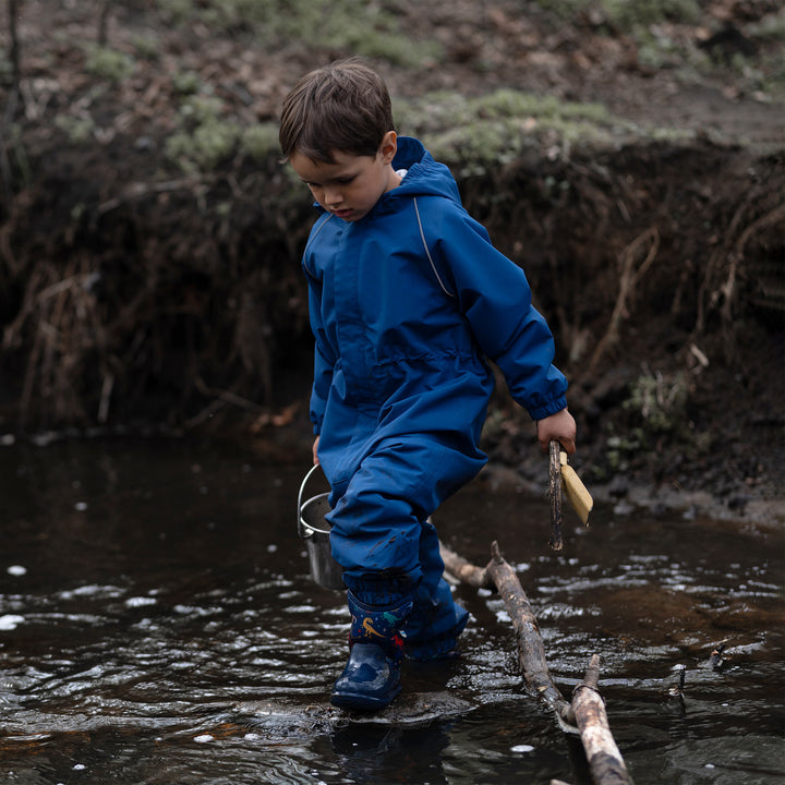 Puddle Dry Play Suit | Nebula Blue