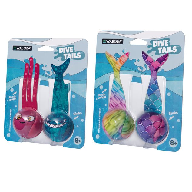 Waboba – Dive Tails assorted colours - Nest and Sprout - Waboba