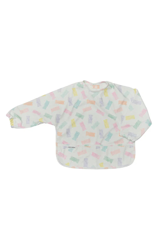 LouLou Lollipop Long Sleeve Waterproof Bib