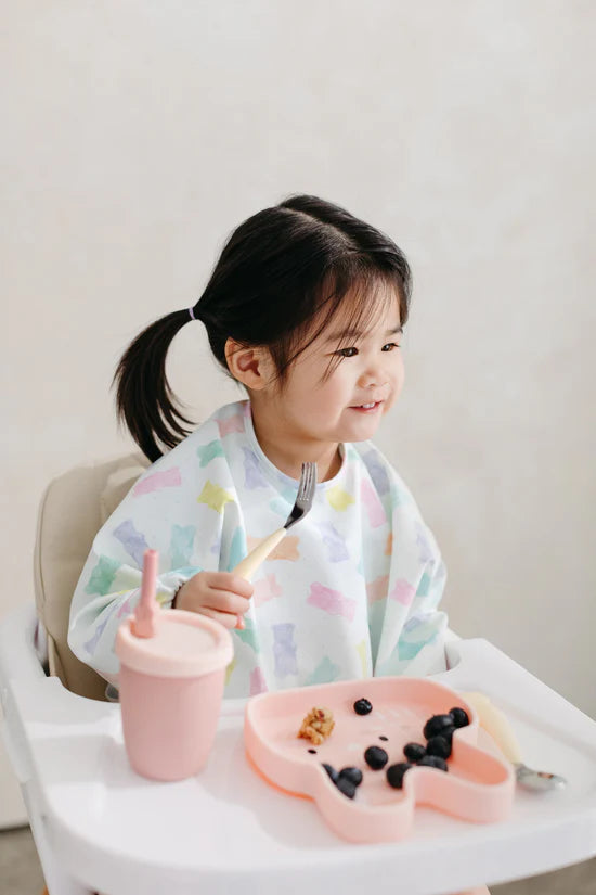 LouLou Lollipop Long Sleeve Waterproof Bib