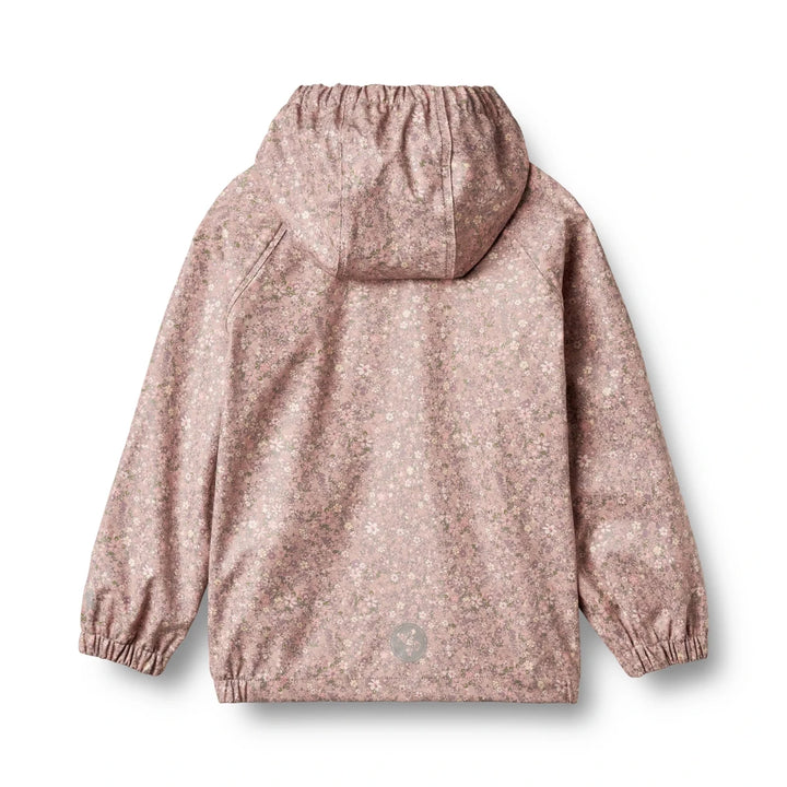 Wheat Chardy Kids Rain Jacket Powder Floral - Nest and Sprout-Wheat