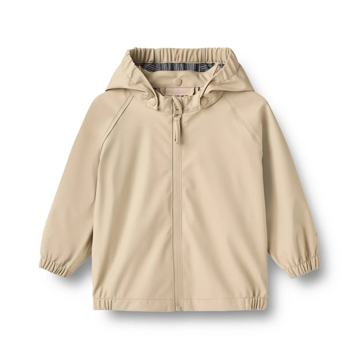 Wheat Chardy Kids Rain Jacket White Pepper - Nest and Sprout-Wheat
