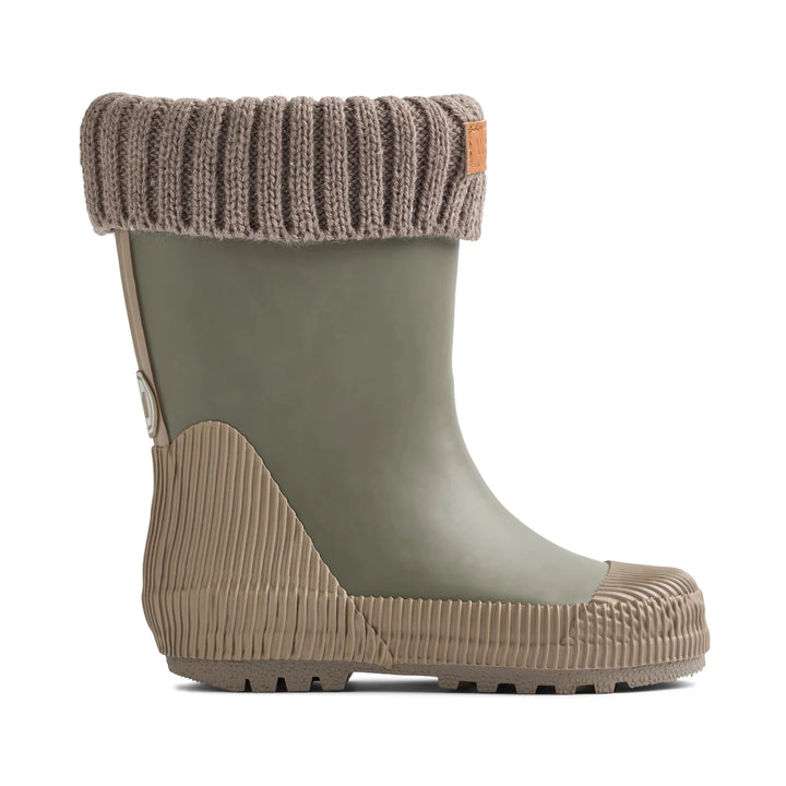 Wheat Drizzle Thermal Rain Boots | Size 6 to J3 - Nest and Sprout-Wheat