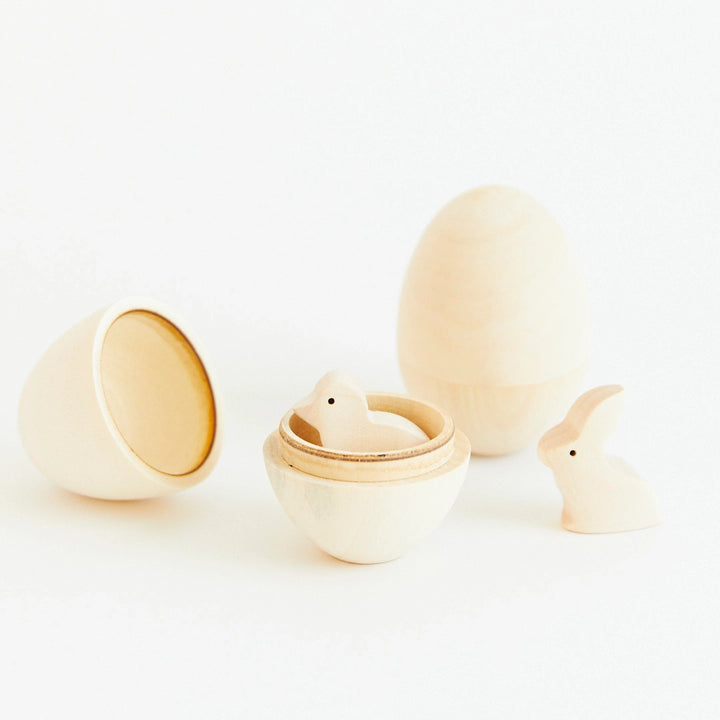 Wooden Eggs | Empty