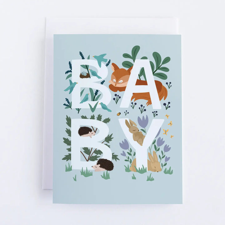 Woodland Baby | Baby Shower Card