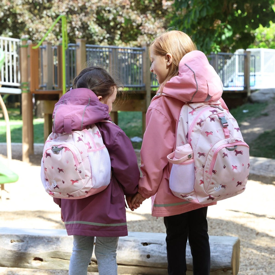 Jan & Jul Kids Backpack – Pink Ponies - Nest and Sprout-Jan & Jul