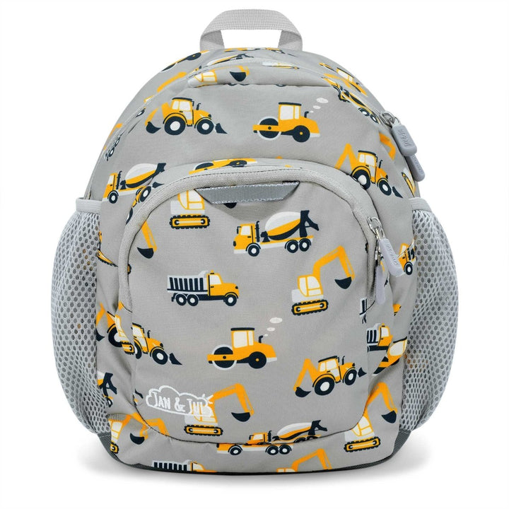 Jan & Jul Mini Backpack – Grey Construction - Nest and Sprout-Jan & Jul