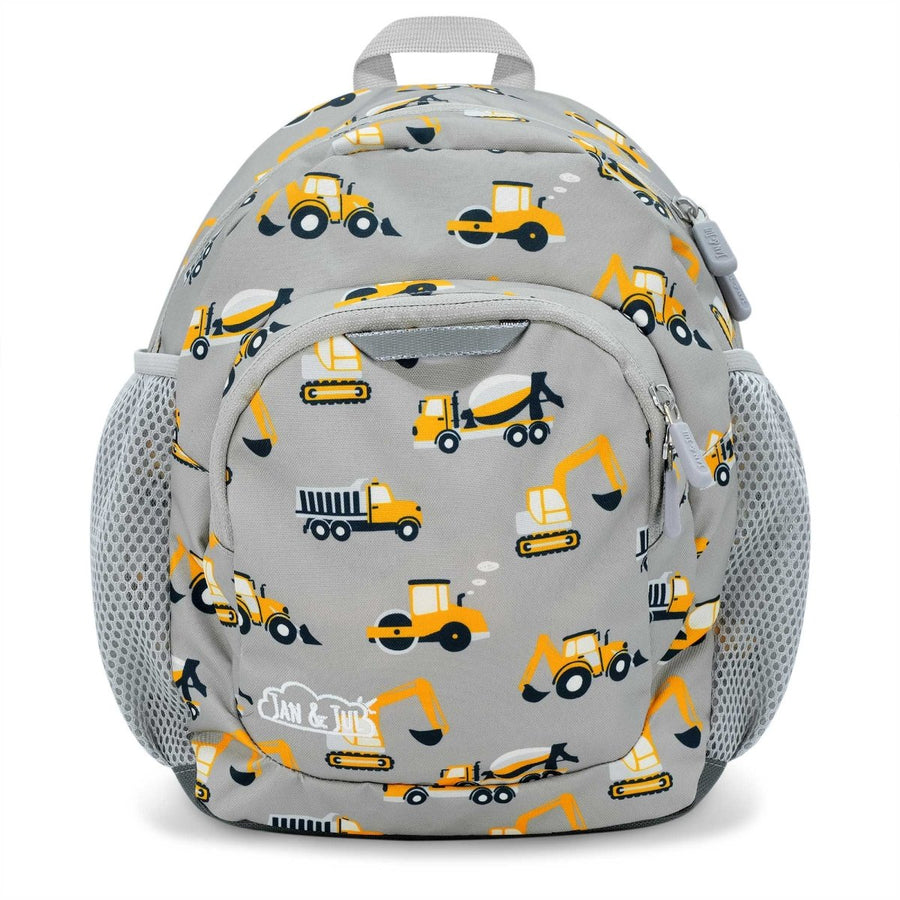 Jan & Jul Mini Backpack – Grey Construction - Nest and Sprout-Jan & Jul