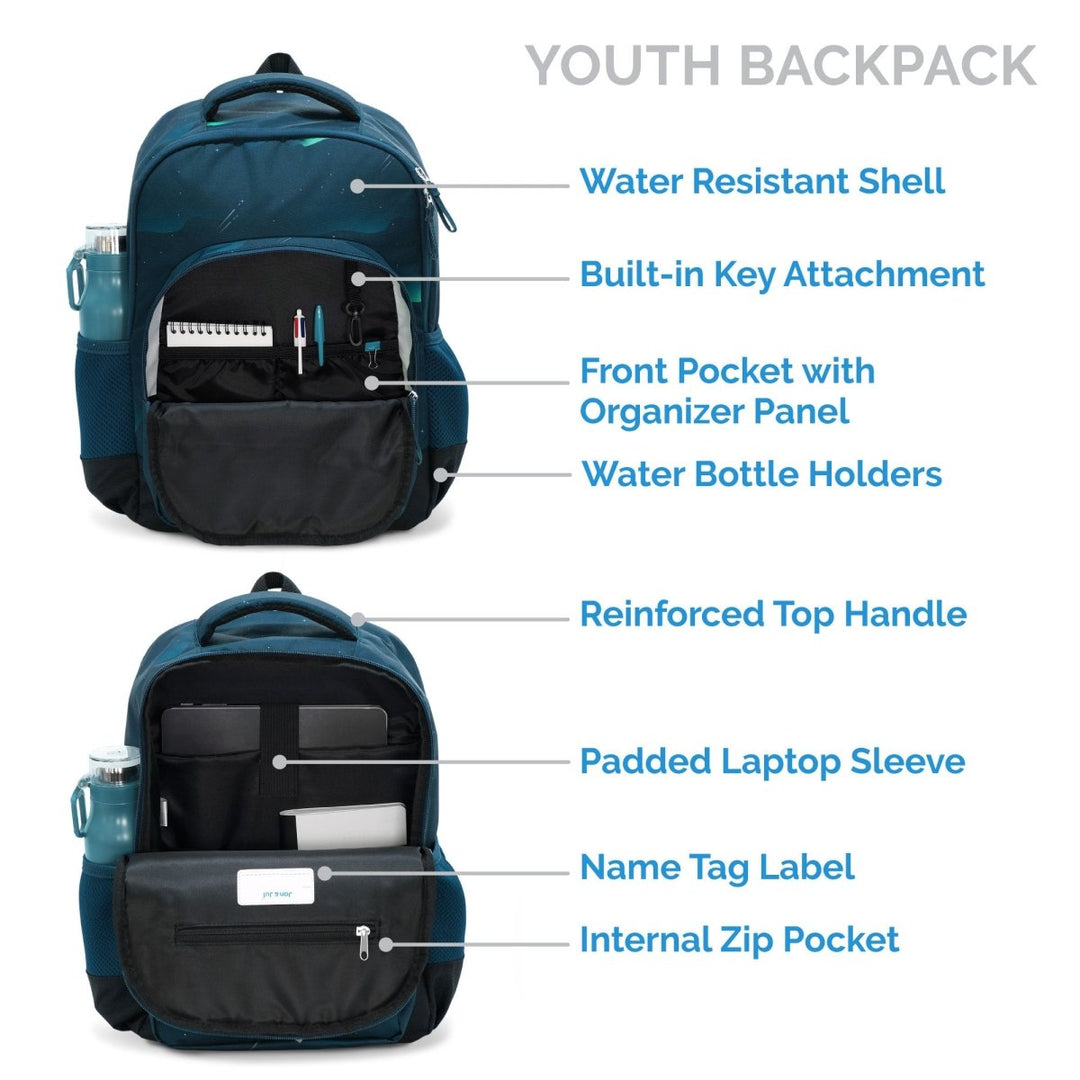 Jan & Jul Youth Backpack – Aurora - Nest and Sprout-Jan & Jul