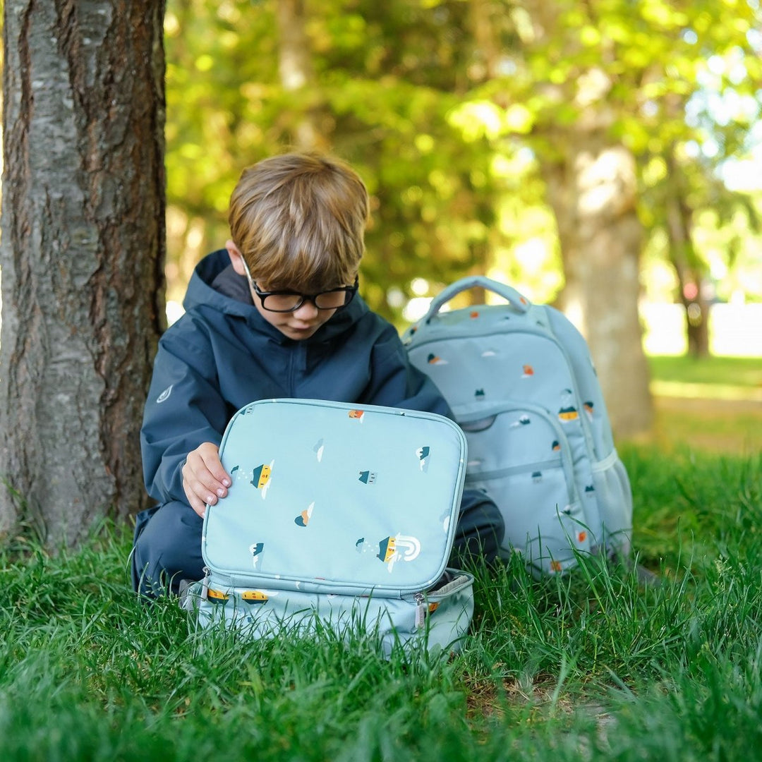 Jan & Jul Lunch Bag – Home Sweet Home - Nest and Sprout-Jan & Jul