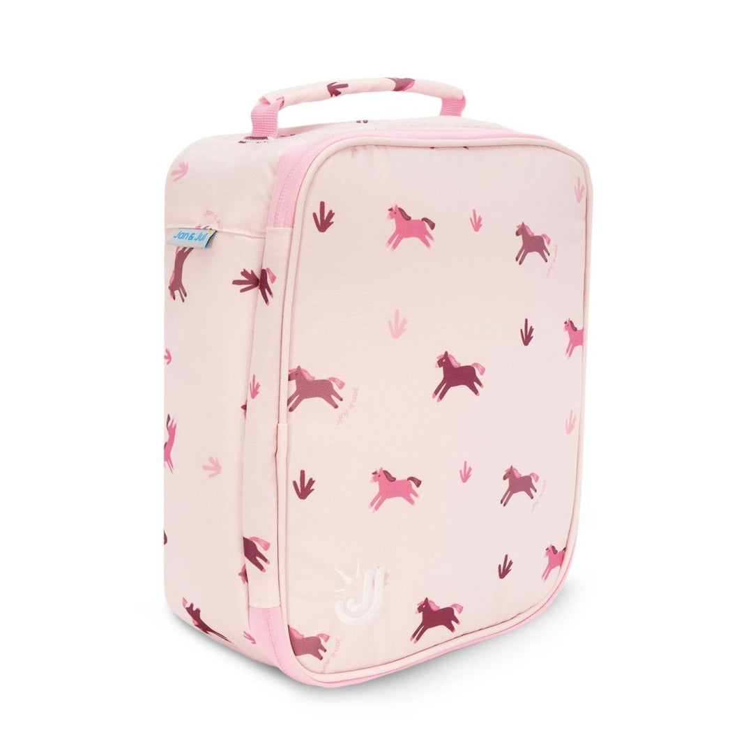 Jan & Jul Lunch Bag – Pink Ponies - Nest and Sprout-Jan & Jul