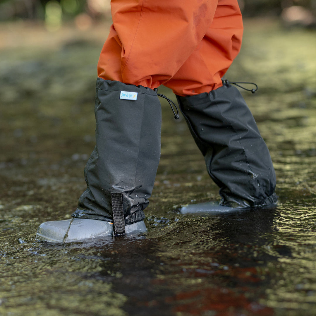 Kids Boot Gaiters | Black