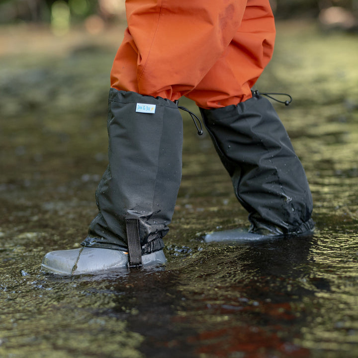 Kids Boot Gaiters | Black