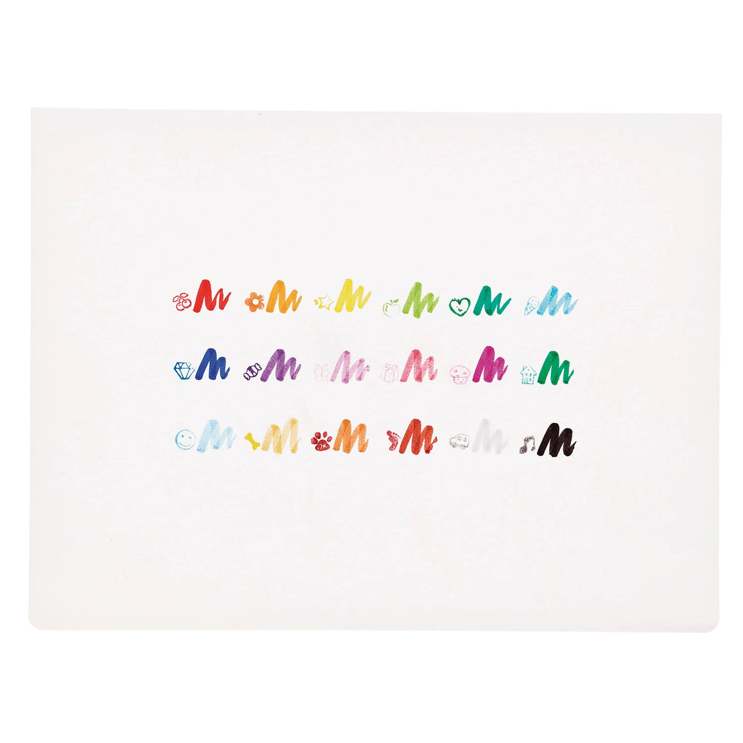 Stampables: Double-Ended Brush & Stamp Markers