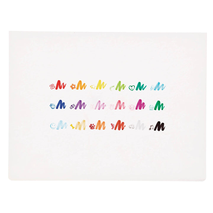 Stampables: Double-Ended Brush & Stamp Markers