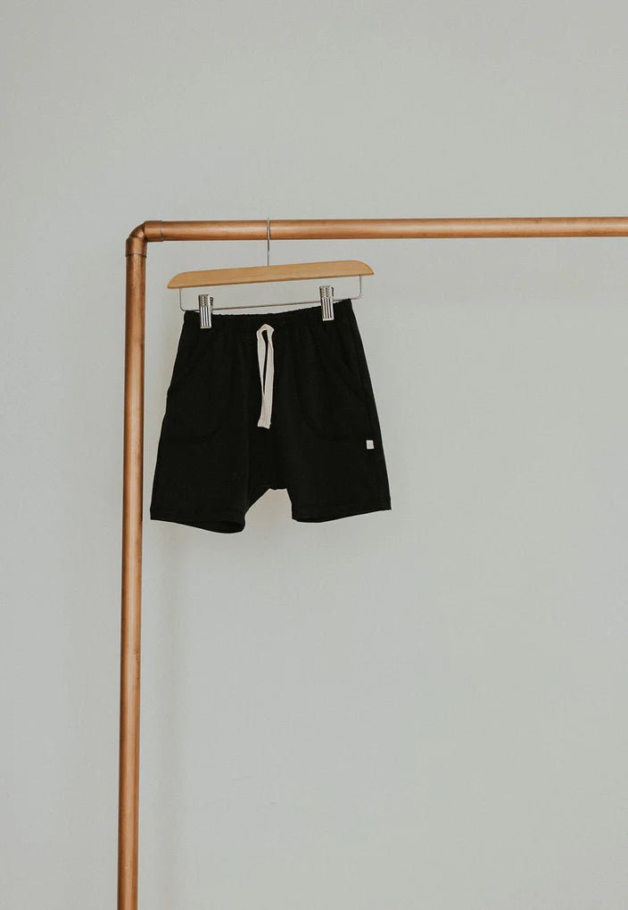 Jax + Lennon Everyday Shorts | Black - Nest and Sprout - Jax + Lennon