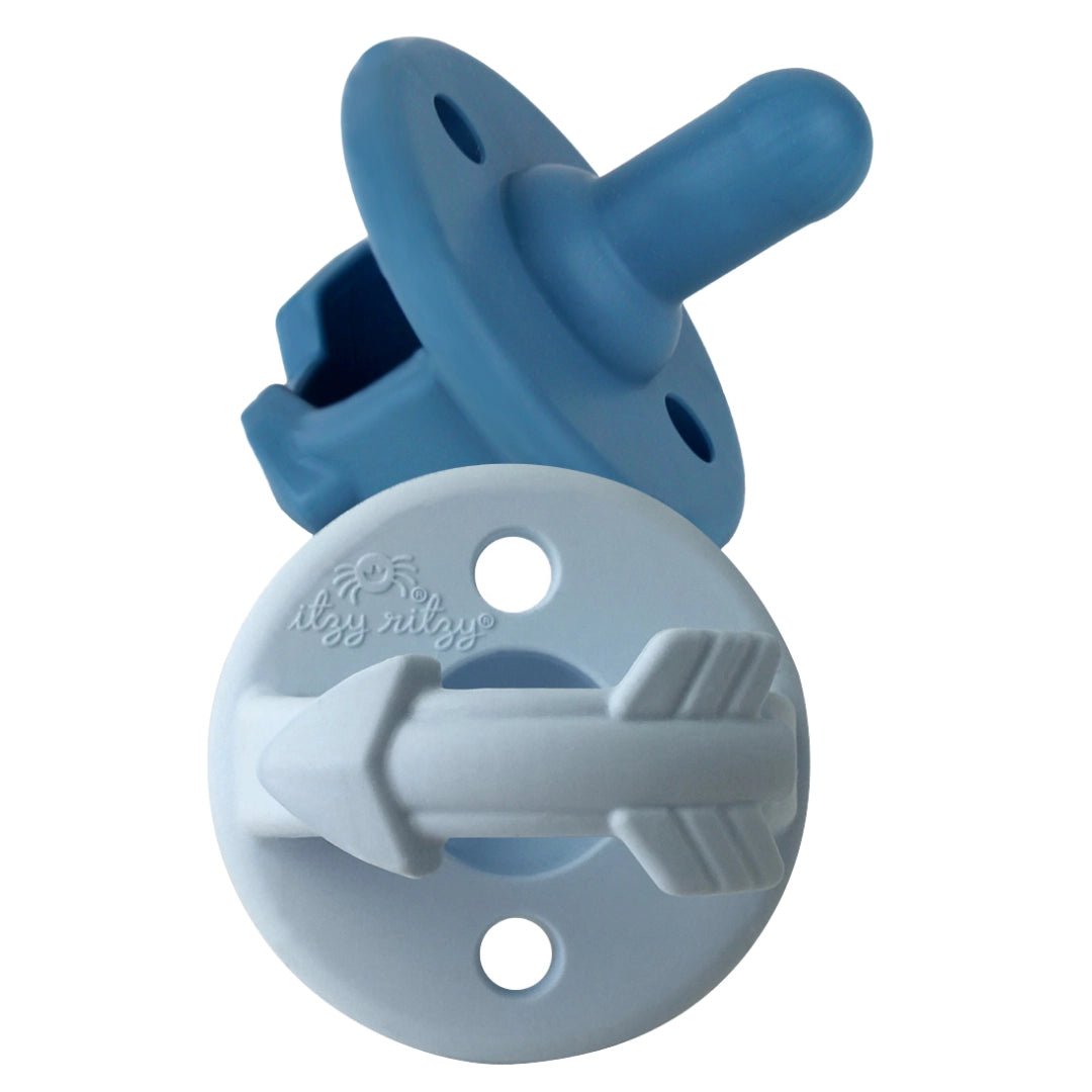 Sweetie Soother™ | 2 Pack of Silicone Soothers from Itzy Ritzy - Nest and Sprout - Itzy Ritzy