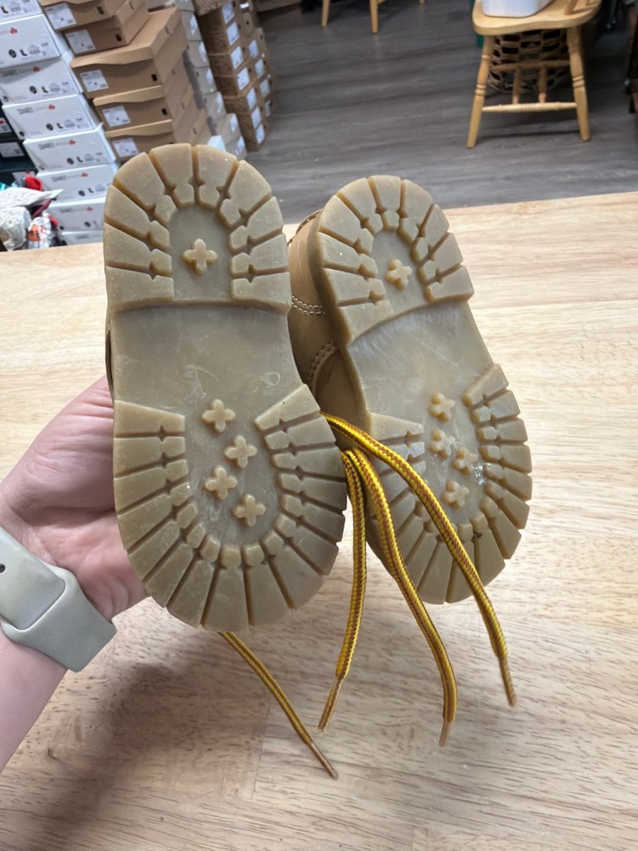 Jack and Lilly Little Worker Boots – 3 | Beige - Nest and Sprout-Consignment