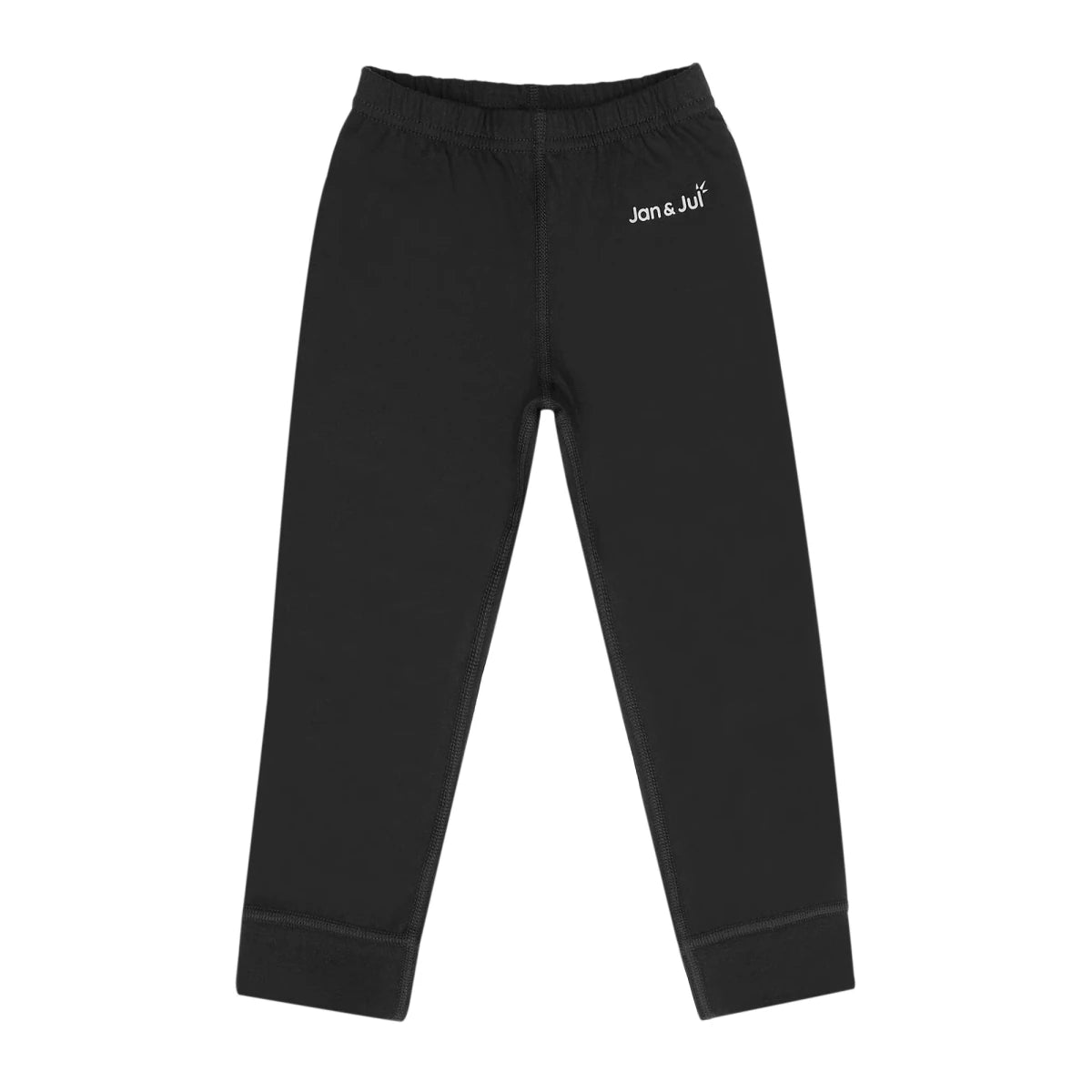 Jan & Jul Cotton Blend thermal Base Layer Pant | Black Sizes 8 - 14 - Nest and Sprout - Jan & Jul