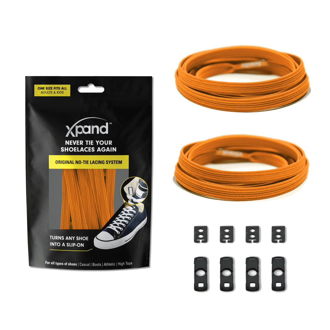 No - Tie Elastic Flat Shoelaces | No More Tying | One Size - Nest and Sprout - Xpand Laces