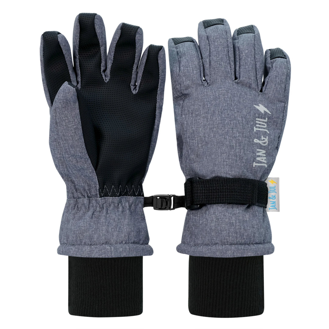 Jan & Jul Toasty-Dry Waterproof Glove 2025 | Heather Grey