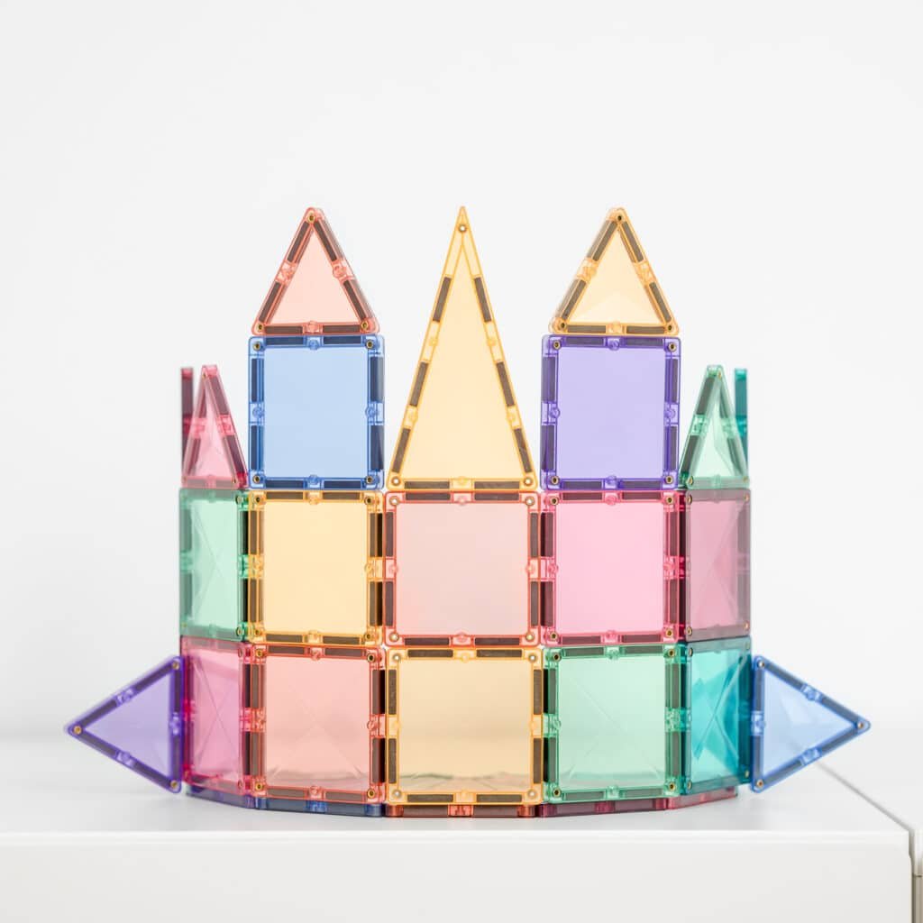 Connetix Pastel Mini Pack, 32 Piece - Nest and Sprout - Connetix