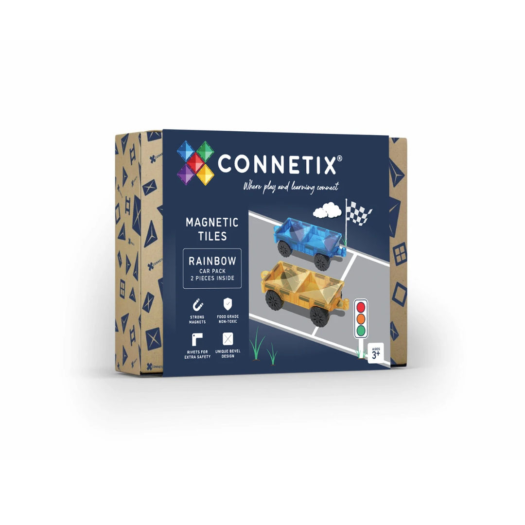 Connetix Rainbow Car Pack – 2 pc