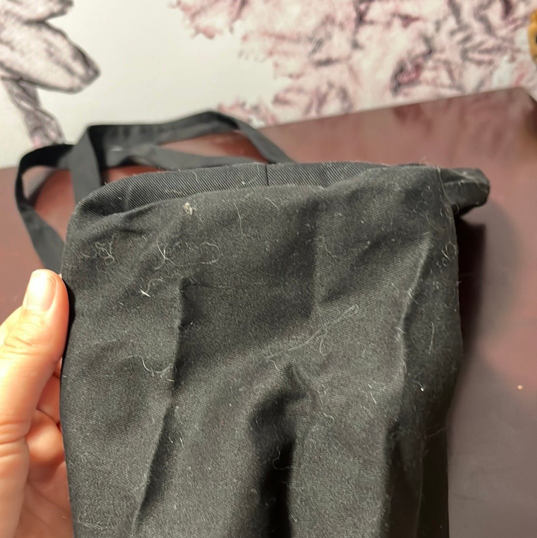 Black Ask Me About Cloth Diaper Tote Bag - Nest and Sprout - Cloth Diaper Podcast