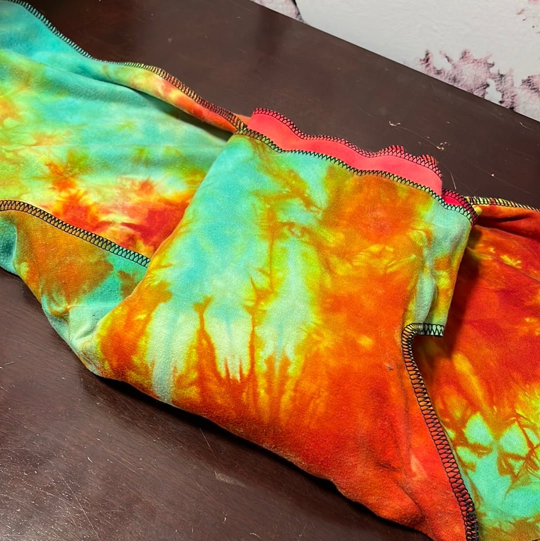 The Blythe Life | X Large Fixed Flat | Luau - Nest and Sprout - Cloth Diaper Podcast