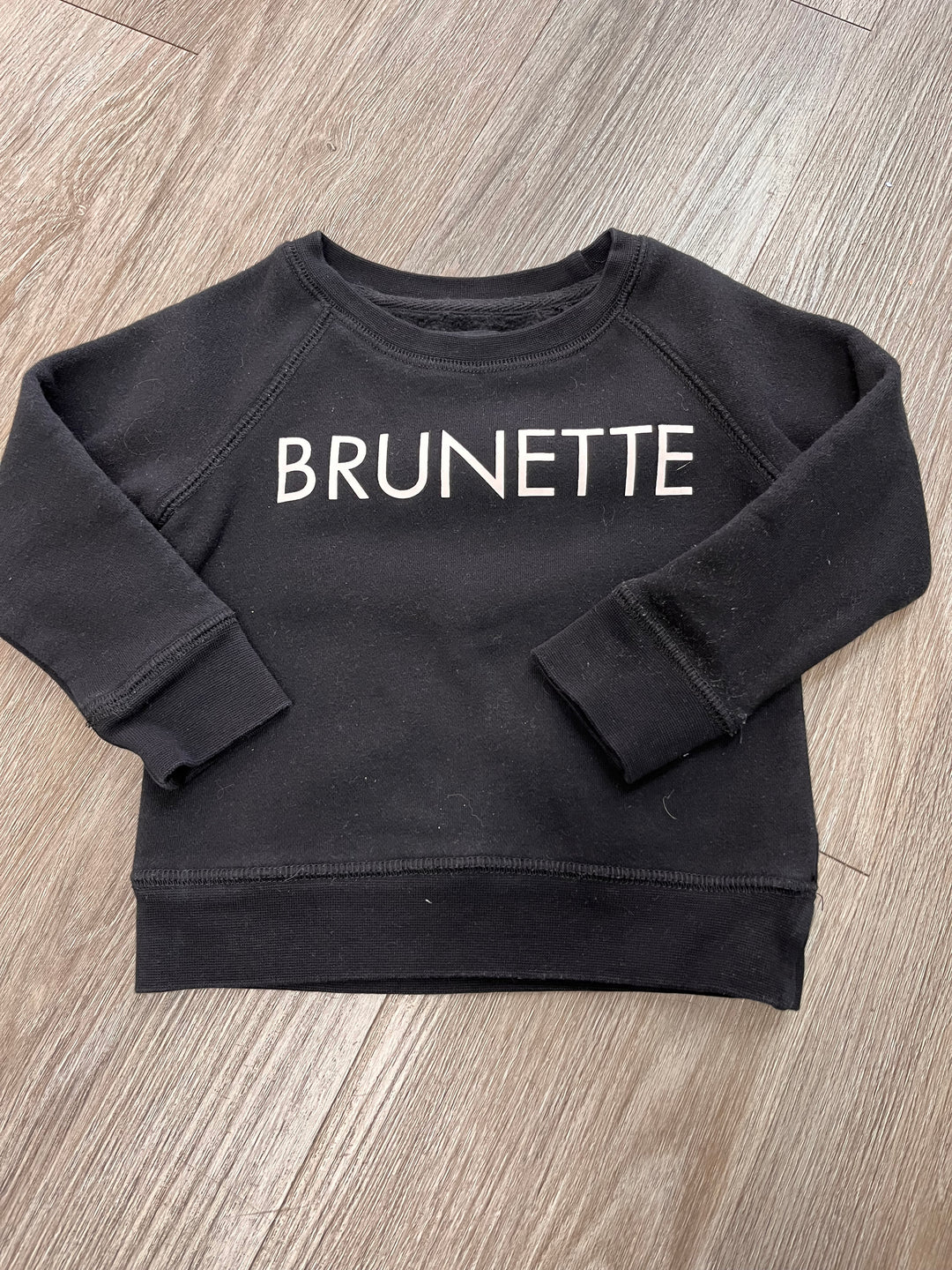 Brunette the Label Sweatshirt – 12-18 Months | Black