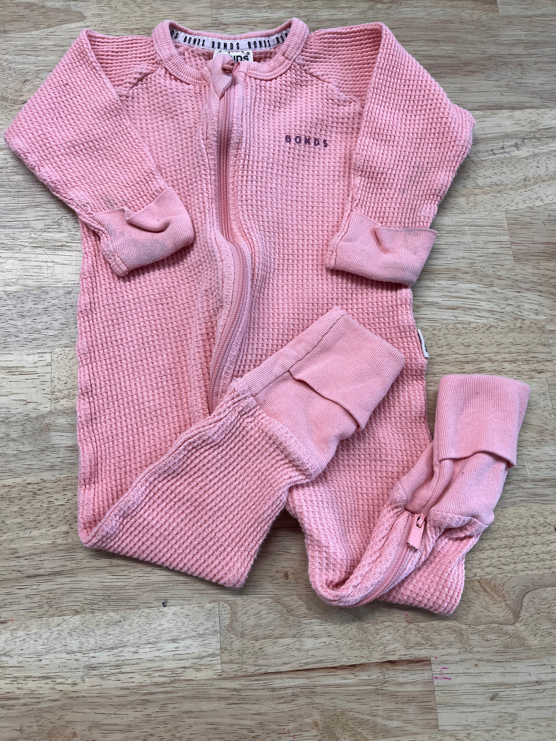 Bonds Waffle Knit Romper – 6-12 Months | Reloved
