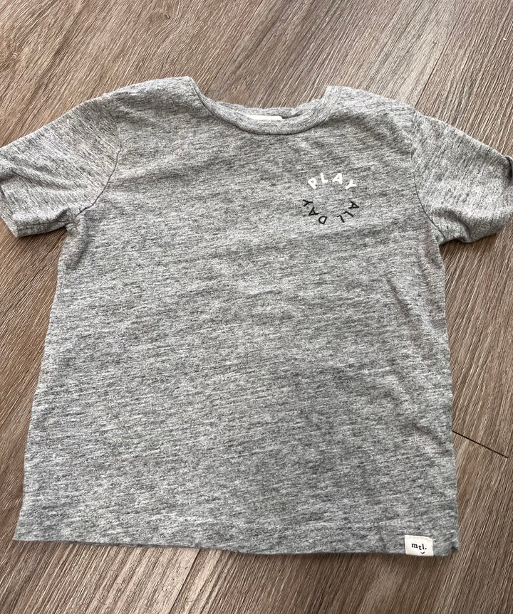Miles the Label Play All Day Shirt – 2 Years | Light Grey