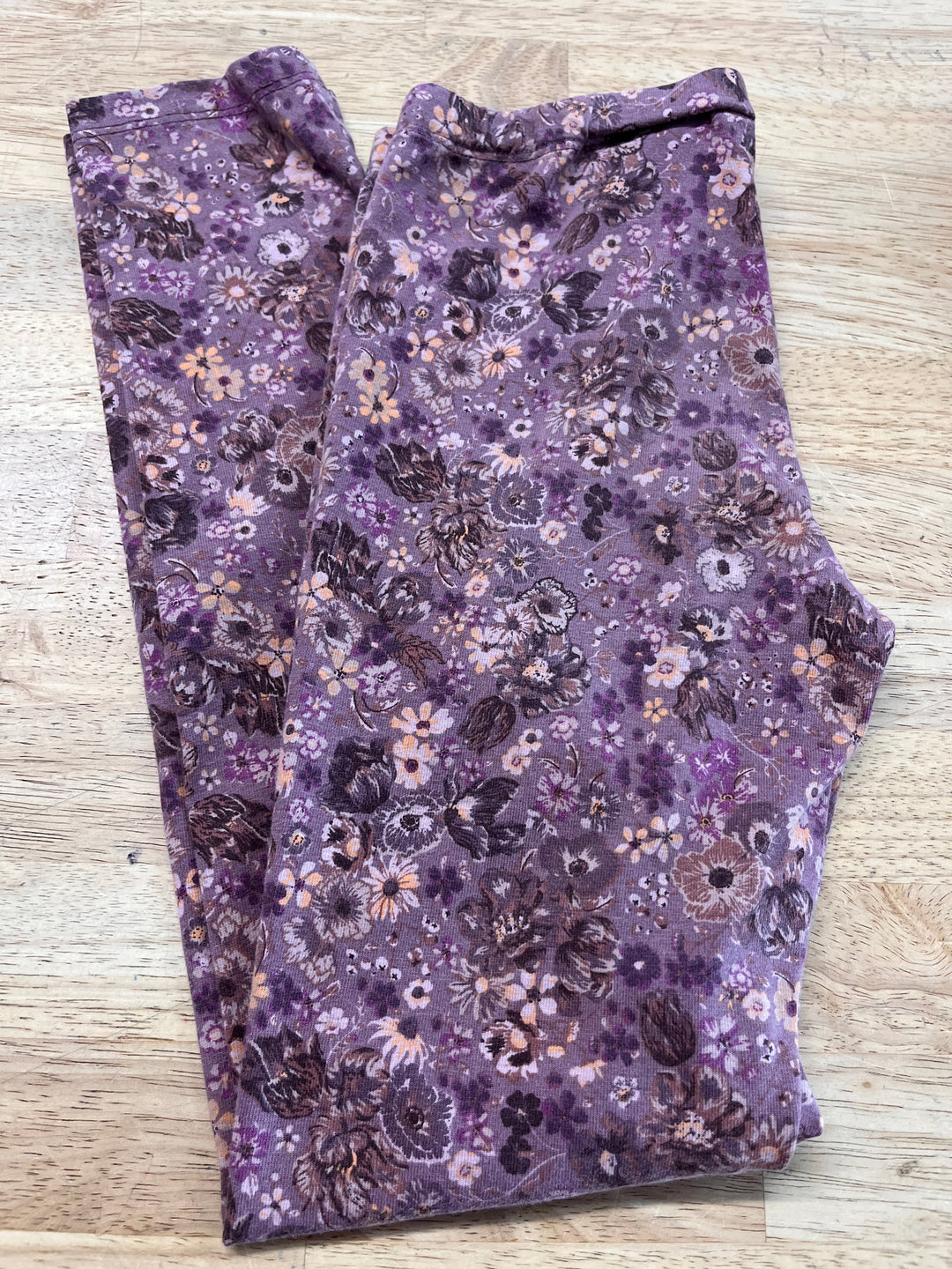 Wheat Leggings – 6 | Purple Floral