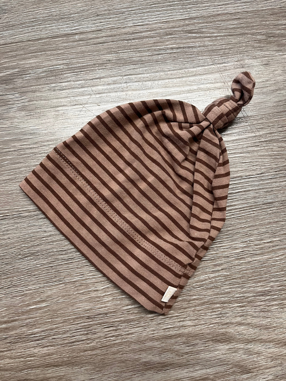 Jax &amp; Lennon Knot Hat – O/S | Brown Stripe