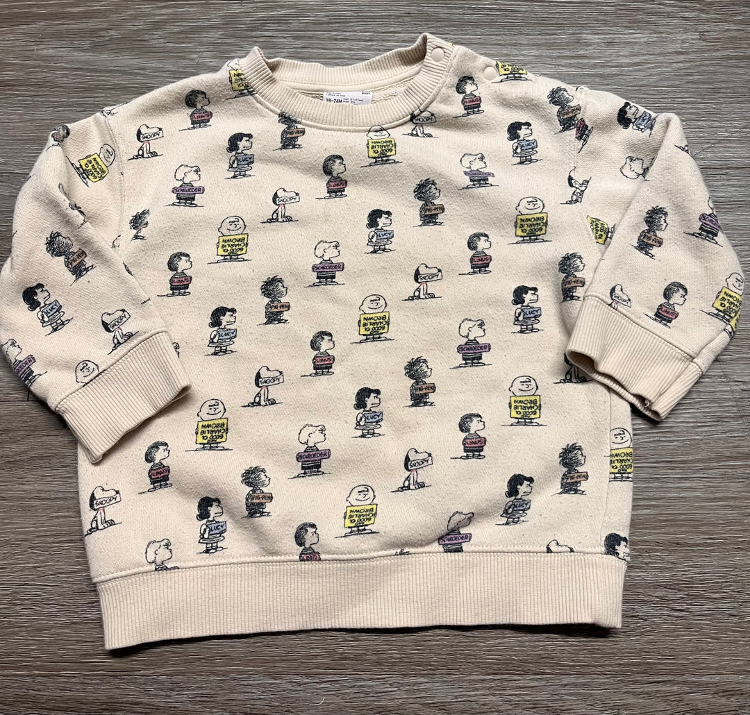 Uniqlo Snoopy Sweatshirt – 18-24 Months