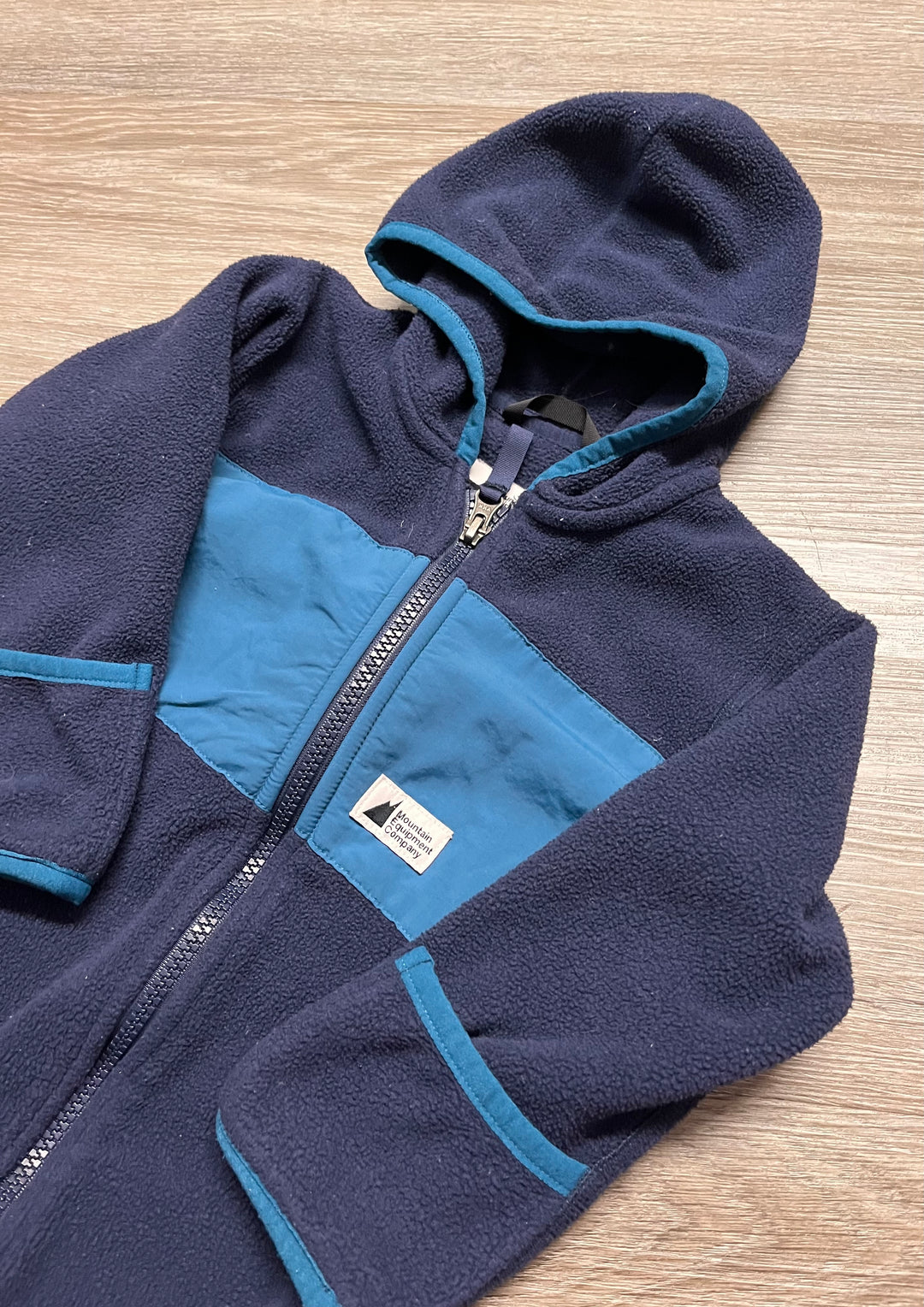 MEC Fleece Bunting Suit – 18 Months | Navy | Button Up