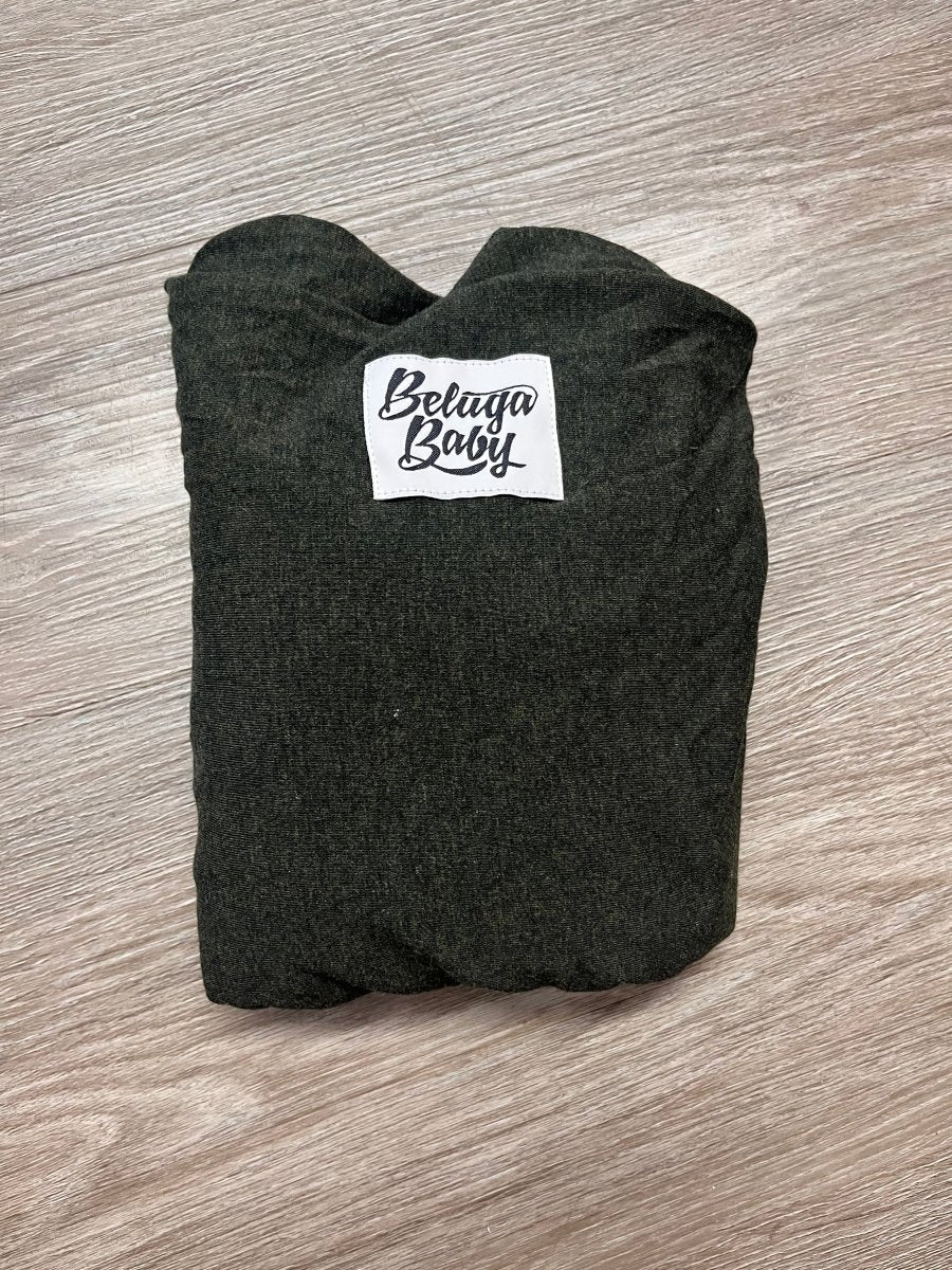 Baby Beluga Baby Wrap – O/S | Heathered Forest Green - Nest and Sprout-Consignment