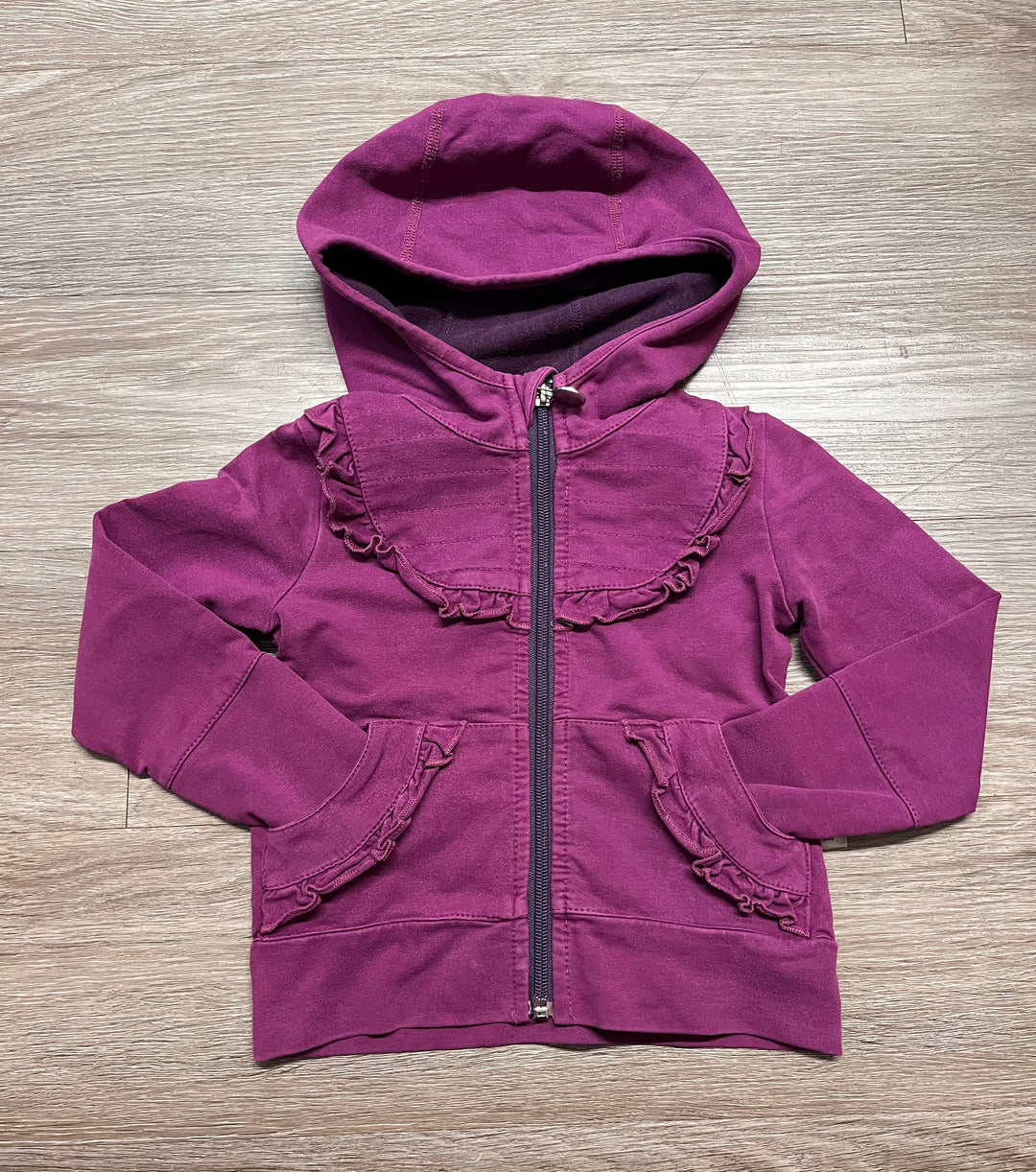 Peekaboo Beans Zip Top – 2/3 Years | Eggplant Purple