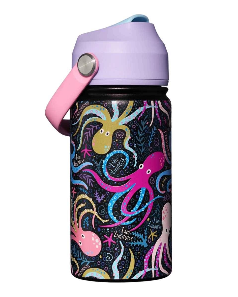 Inkaara Stainless Steel Water Bottle | I Am Limitless - Nest and Sprout - Inkaara