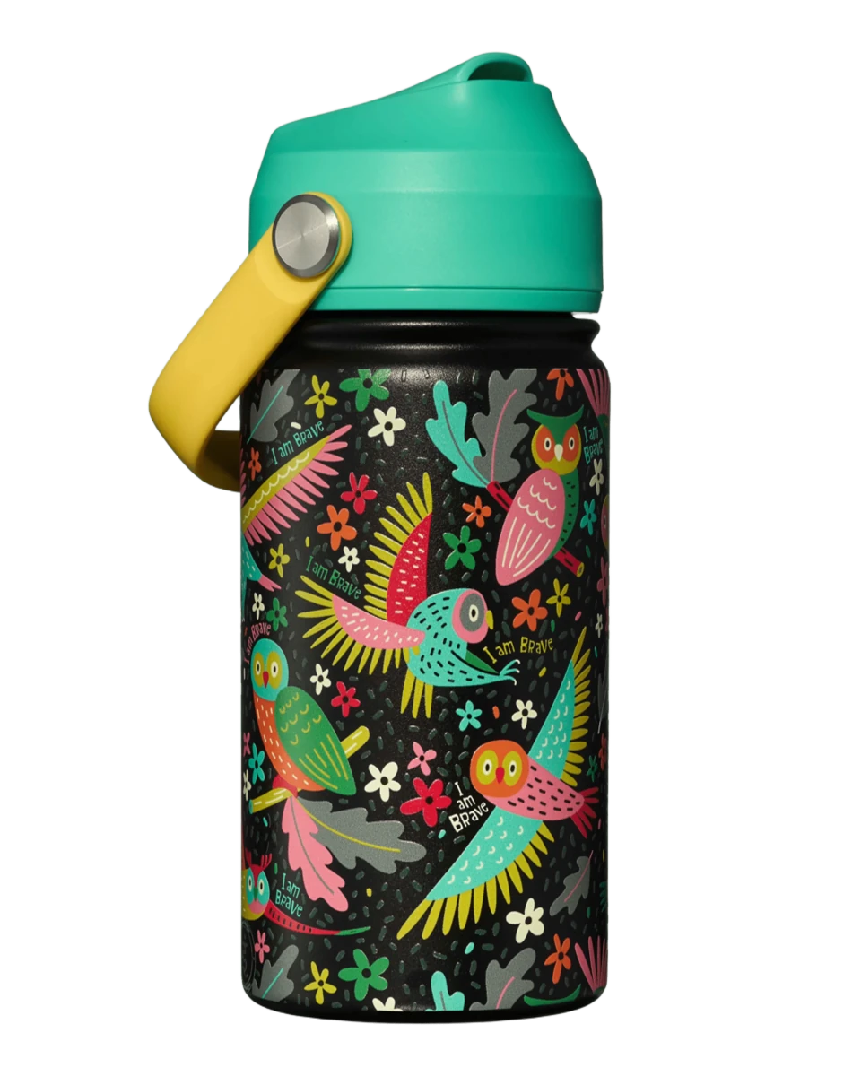 Inkaara Stainless Steel Water Bottle | I Am Brave - Nest and Sprout - Inkaara